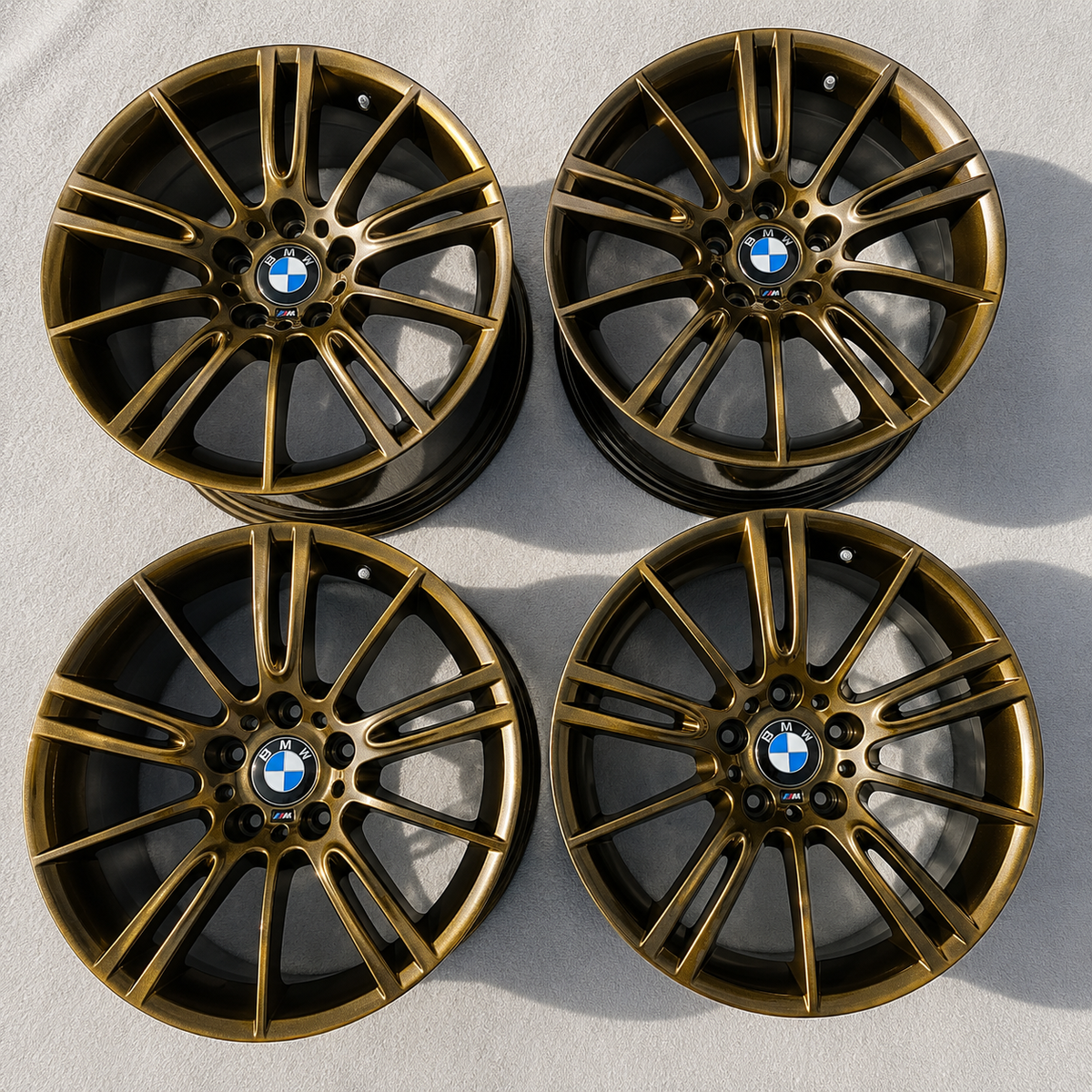 Genuine BMW 18” MV3 / Style 193M Staggered Alloy Wheels – Set of 4