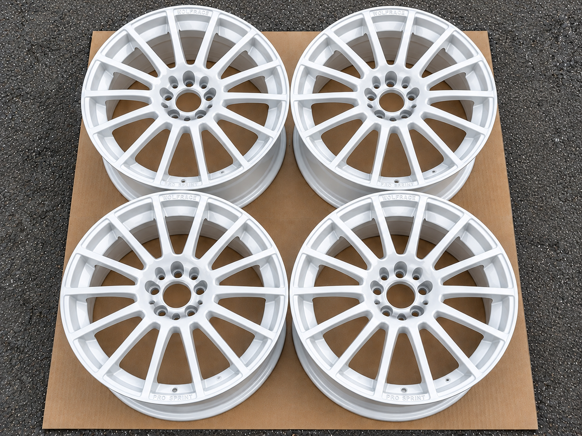 Wolfrace Pro Sprint 17” Alloy Wheels – Set of 4 – 4x108