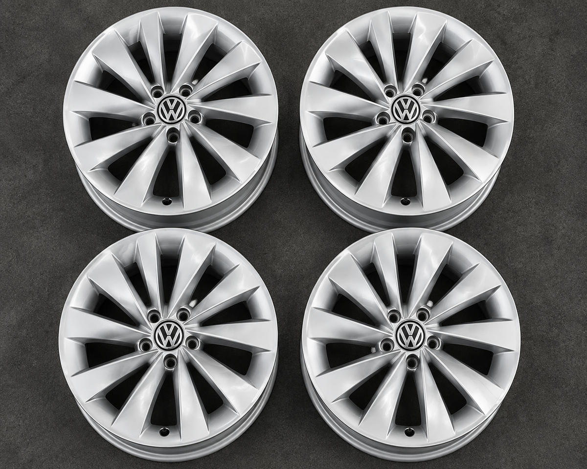Genuine VW Scirocco Interlagos 18” OEM Alloy Wheels – Set of 4