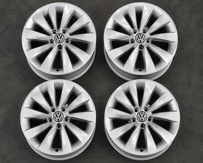 Genuine VW Scirocco Interlagos 18” OEM Alloy Wheels – Set of 4