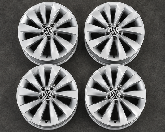 Genuine VW Scirocco Interlagos 18” OEM Alloy Wheels – Set of 4