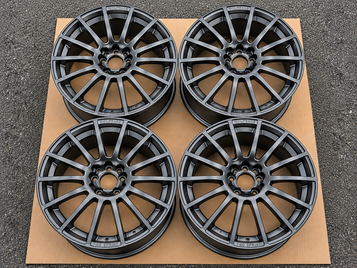 Wolfrace Pro Sprint 17” Alloy Wheels – Set of 4 – 4x108
