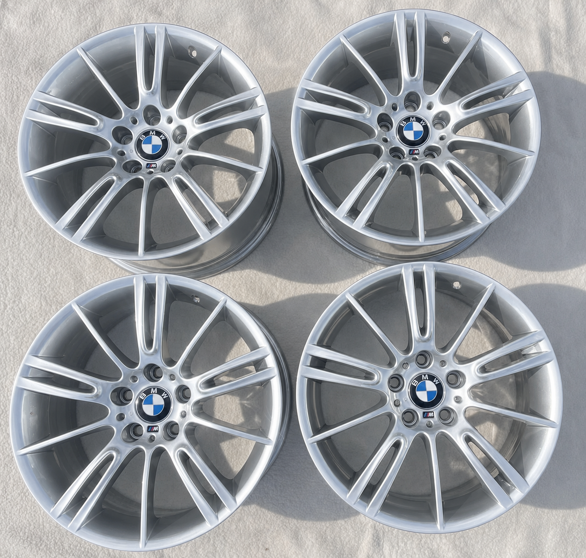 Genuine BMW 18” MV3 / Style 193M Staggered Alloy Wheels – Set of 4