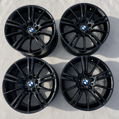Genuine BMW 18” MV3 / Style 193M Staggered Alloy Wheels – Set of 4