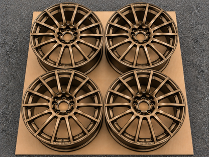 Wolfrace Pro Sprint 17” Alloy Wheels – Set of 4 – 4x108