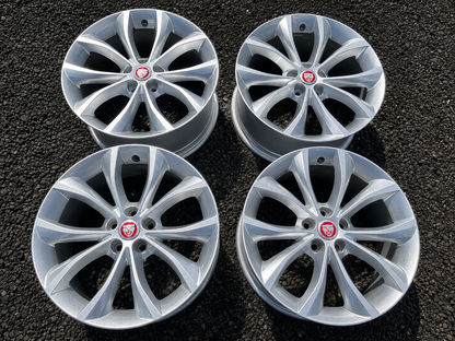 Genuine Jaguar 18” OEM Alloy Wheels – Set of 4