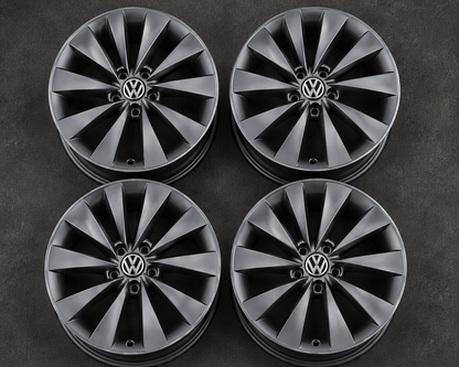 Genuine VW Scirocco Interlagos 18” OEM Alloy Wheels – Set of 4