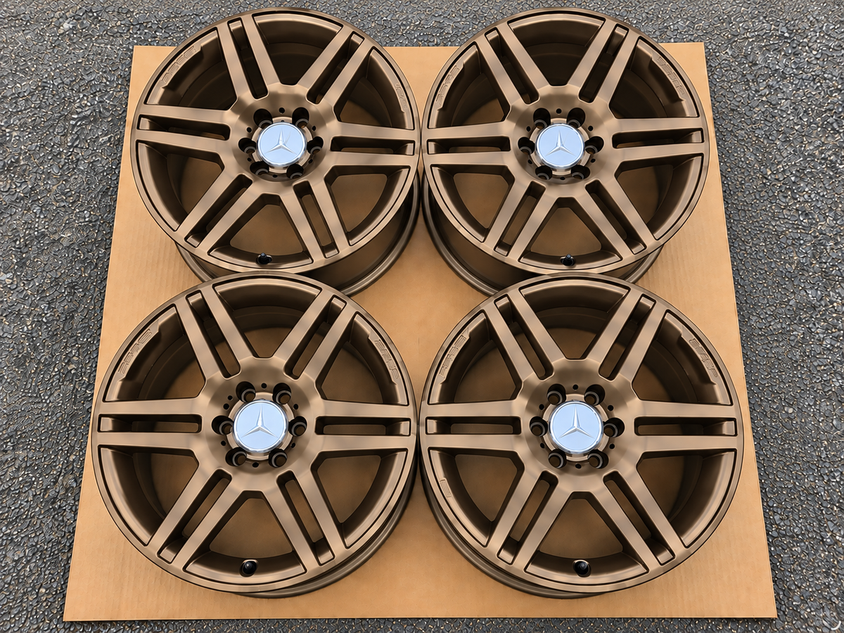 Genuine Mercedes-Benz AMG W204 17” Staggered Alloy Wheels – Set of 4