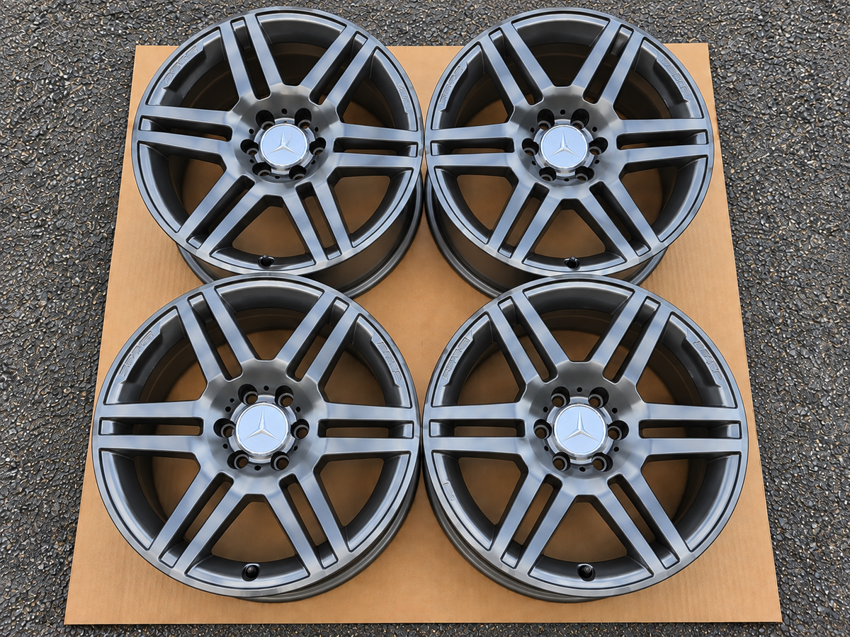 Genuine Mercedes-Benz AMG W204 17” Staggered Alloy Wheels – Set of 4