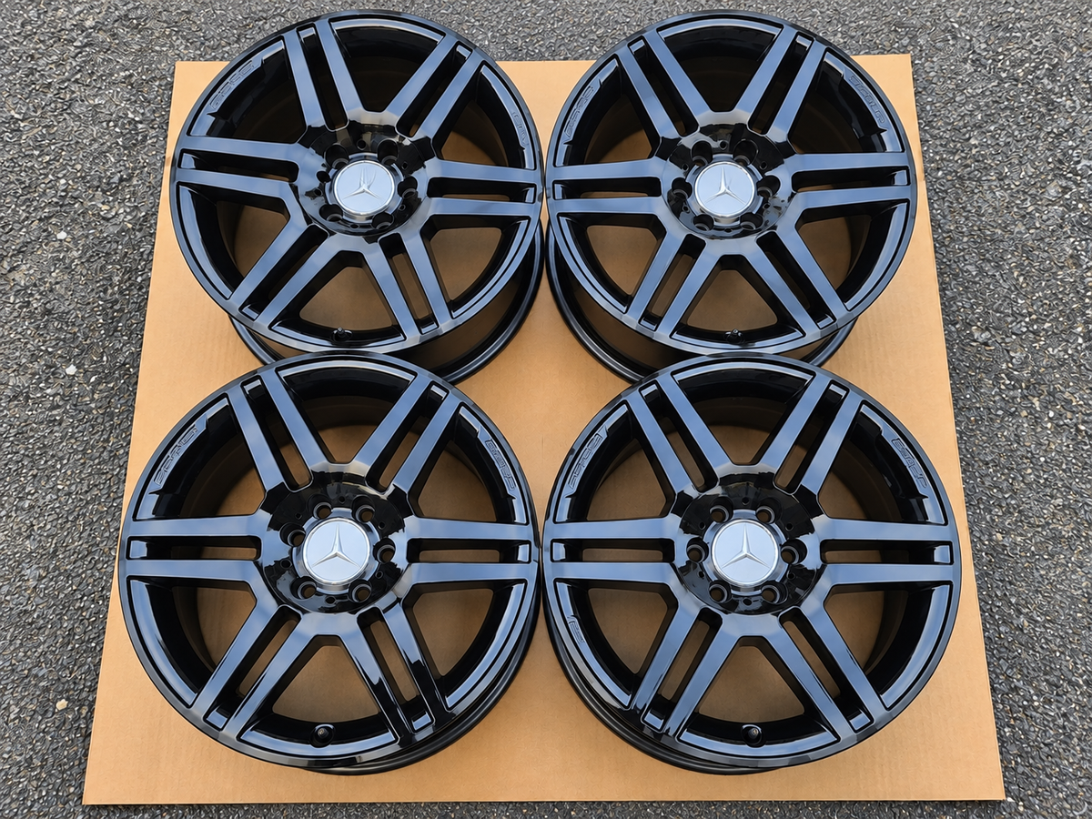Genuine Mercedes-Benz AMG W204 17” Staggered Alloy Wheels – Set of 4