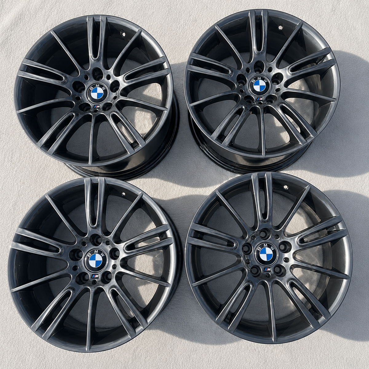 Genuine BMW 18” MV3 / Style 193M Staggered Alloy Wheels – Set of 4