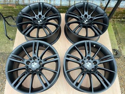 4X GENUINE BMW 18” MV3 STAGGERED ALLOY WHEELS (Choose Your Colour)