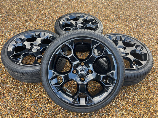 4x 17” Ford Fiesta Snowflakes Alloy Wheel Fully Refurbished 4X108