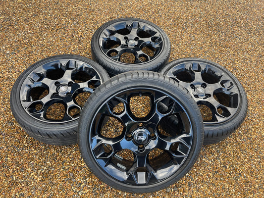 4x 17” Ford Fiesta Snowflakes Alloy Wheel Fully Refurbished 4X108