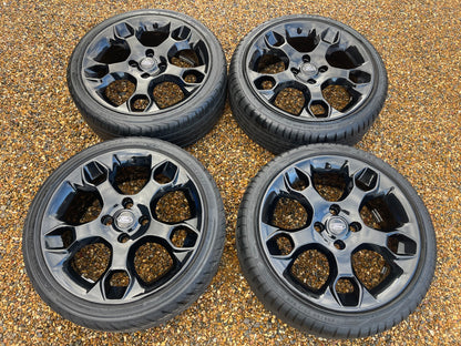 4x 17” Ford Fiesta Snowflakes Alloy Wheel Fully Refurbished 4X108