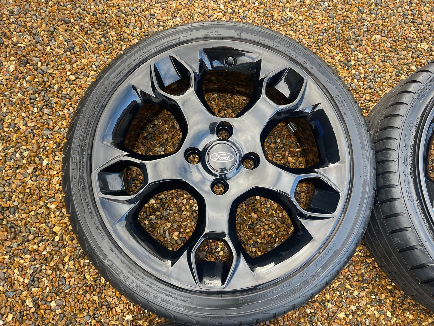 4x 17” Ford Fiesta Snowflakes Alloy Wheel Fully Refurbished 4X108