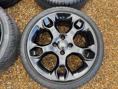 4x 17” Ford Fiesta Snowflakes Alloy Wheel Fully Refurbished 4X108