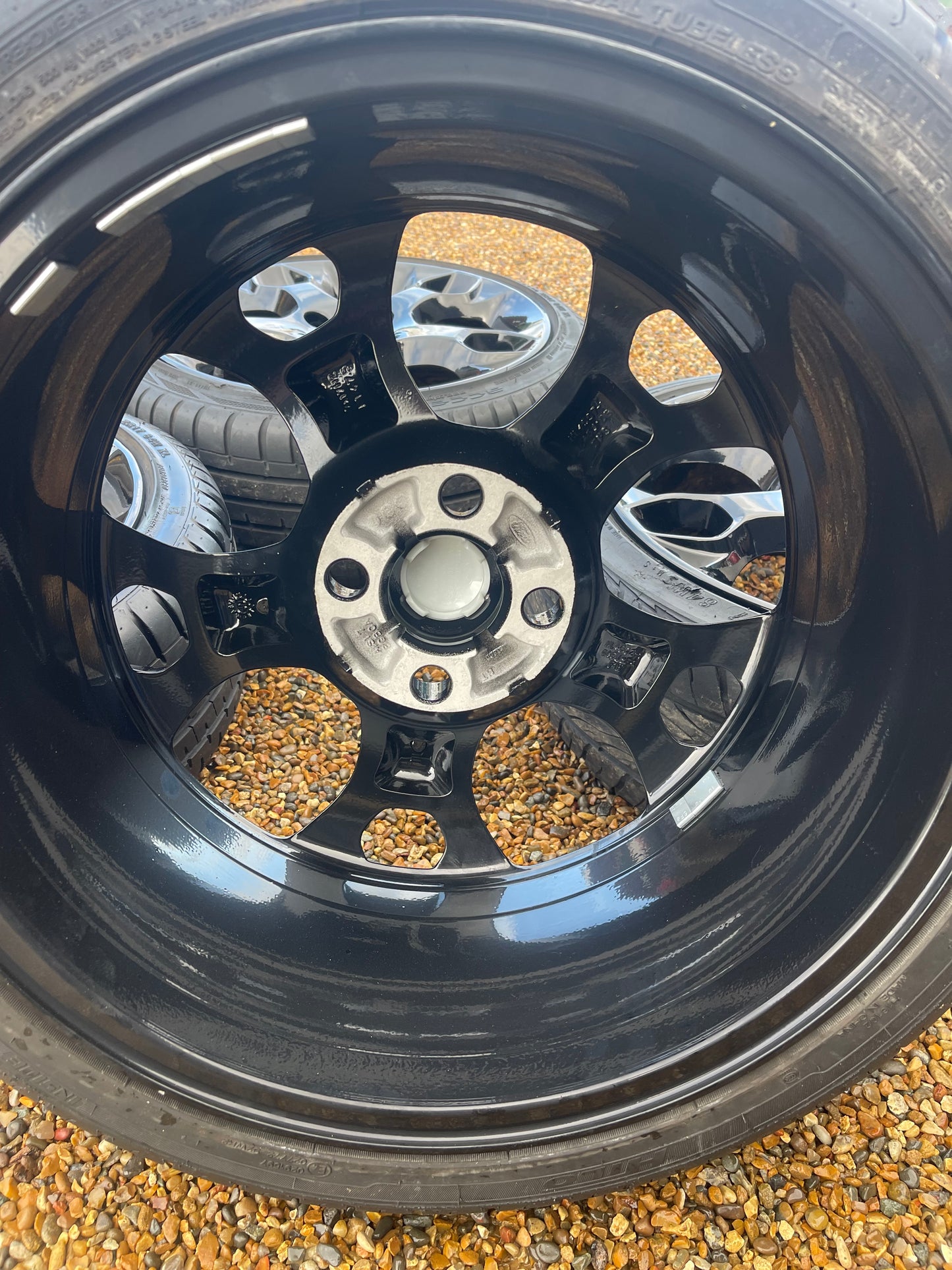 4x 17” Ford Fiesta Snowflakes Alloy Wheel Fully Refurbished 4X108