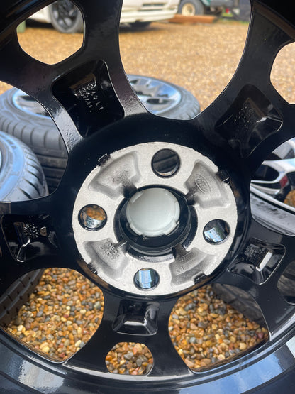4x 17” Ford Fiesta Snowflakes Alloy Wheel Fully Refurbished 4X108