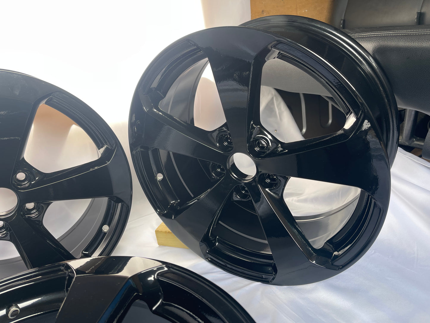 4x VW Caddy 18" Alloy Wheels 5 x 112 PCD Audi