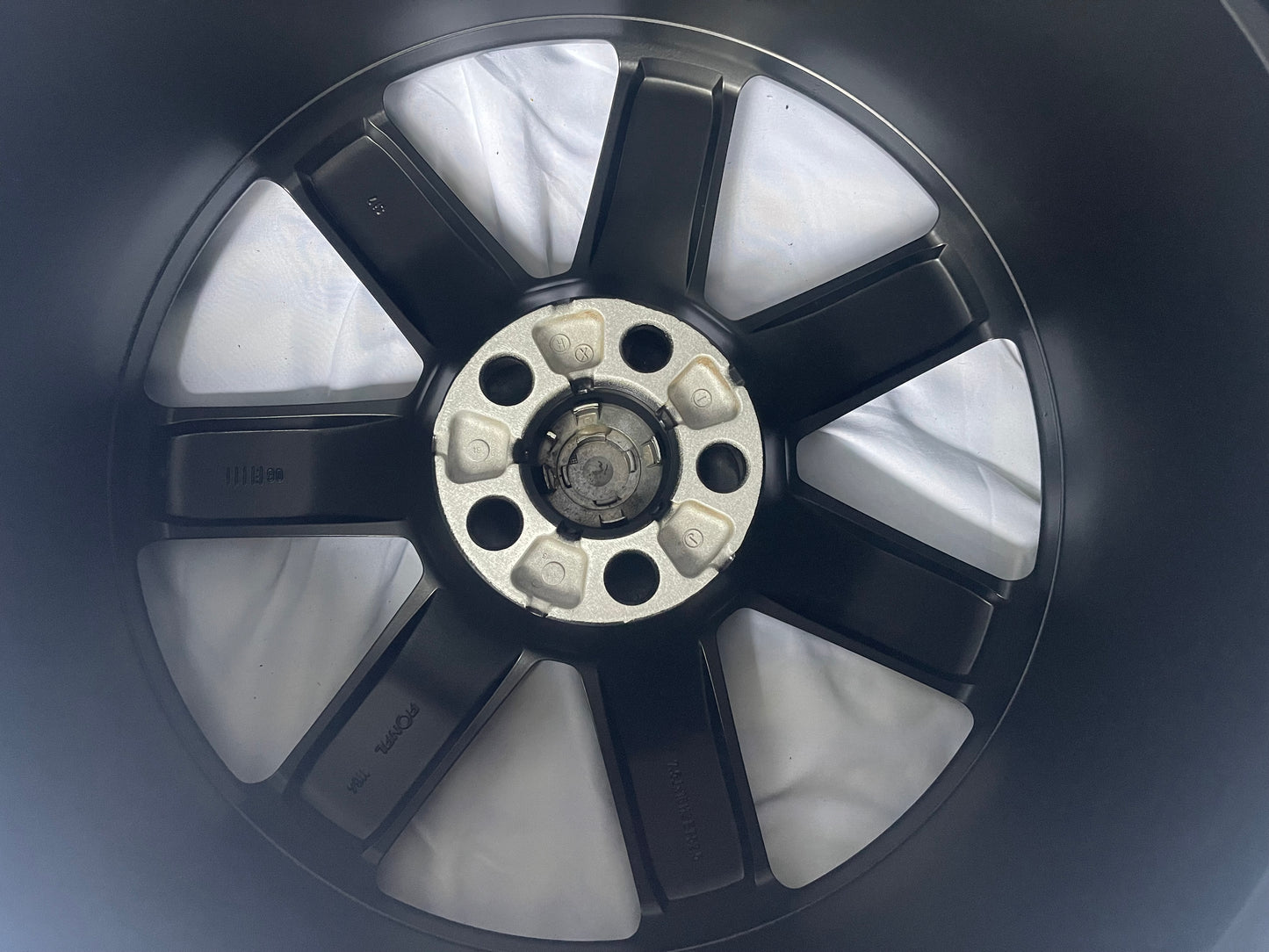 4x 18” Matt Black Ford Alloy Wheels 5 Stud Transit Connect